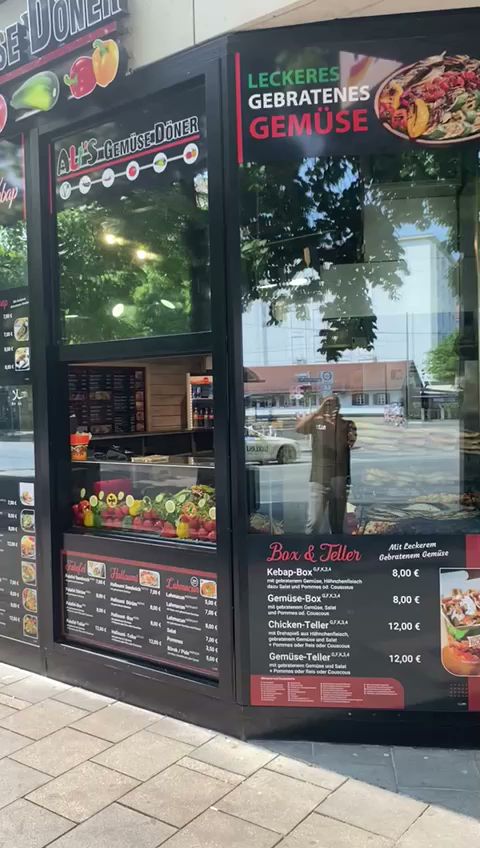 Alis Gemüsedöner Innenraum